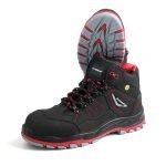 ANDIO : Chaussure haute en nubuck ESD S3 HRO 300ºC