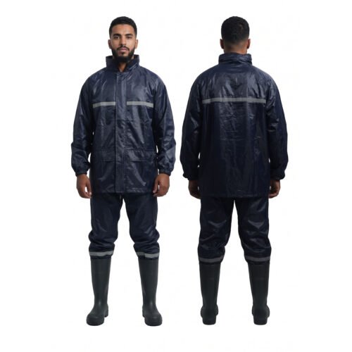 Ensemble de travail imperméable avec bande