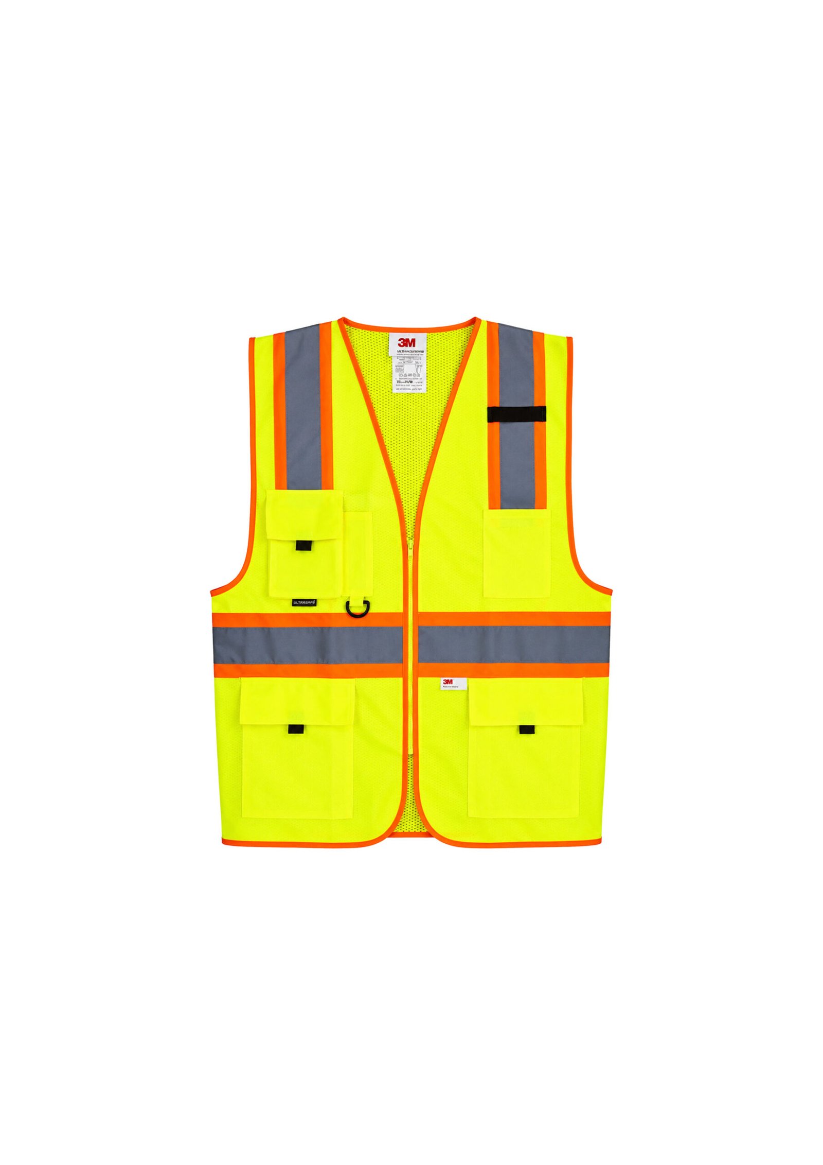 Gilet Haute Visibilité Multipoches – Réf. UGJ-1927 / UGO-1928 – Image 4