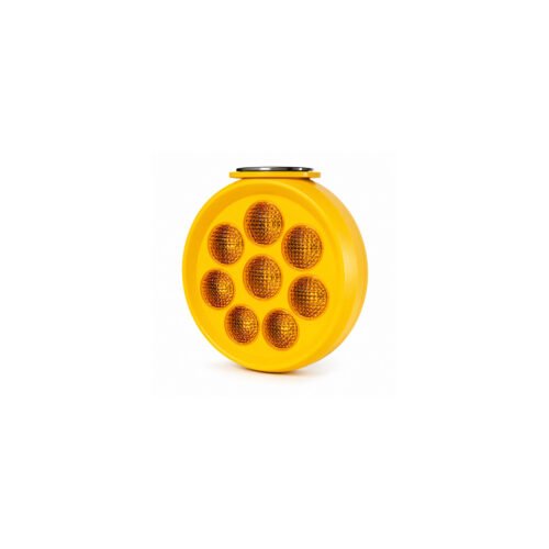 Lampe Stroboscopique Solaire à LED Magnétique Ø18 cm – ULTRASAFE