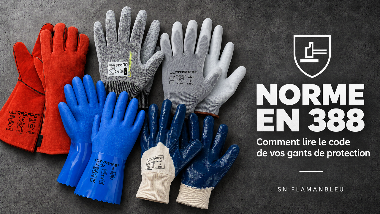 Norme EN 388 : comment lire le code des gants de protection ?
